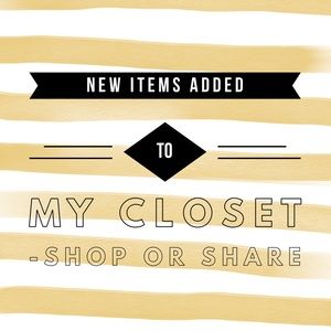 New items added to my closet